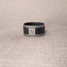 Įkelkite vaizdą į galerijos peržiūrą, ODINĖ APYRANKĖ &#39;&#39;SIDABRINIS KVADRATAS&#39;&#39;